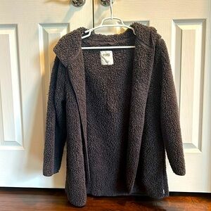 Pink Victoria’s Secret cardigan with hood